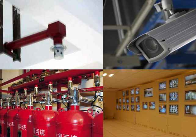 张港镇机房安防